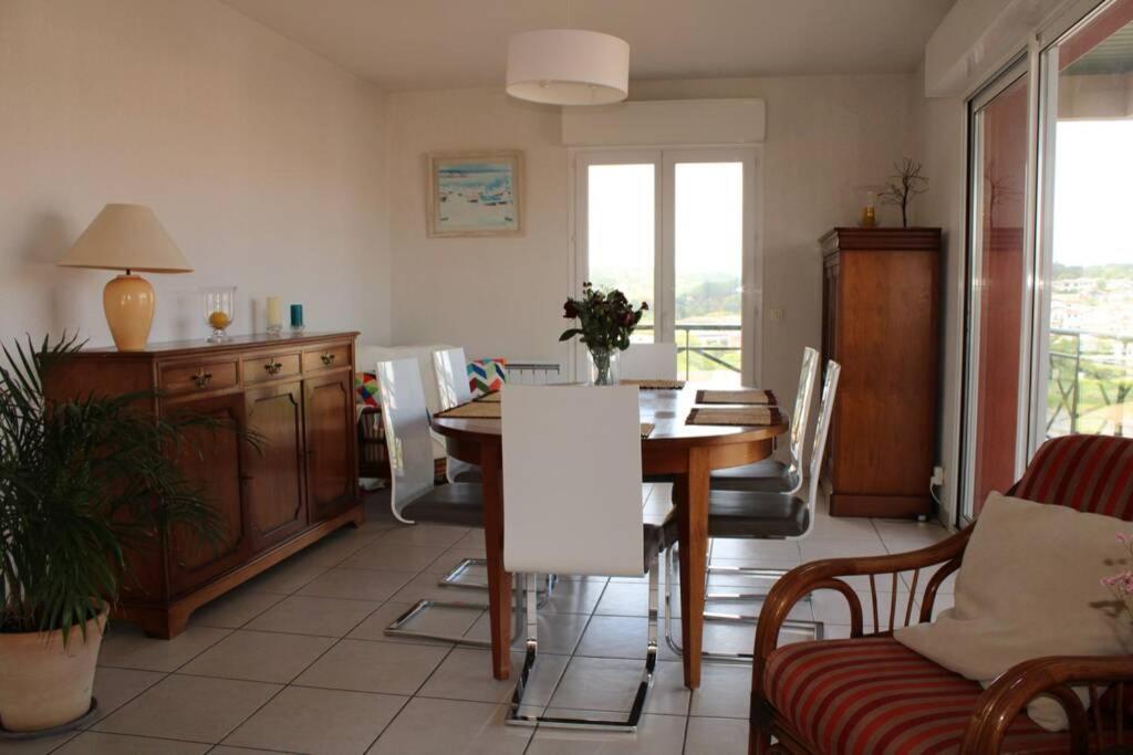 Appartement Surplomber l'océan à Sokoa à Ciboure Extérieur photo