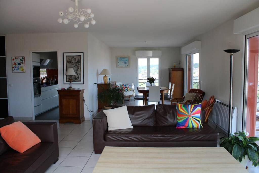 Appartement Surplomber l'océan à Sokoa à Ciboure Extérieur photo